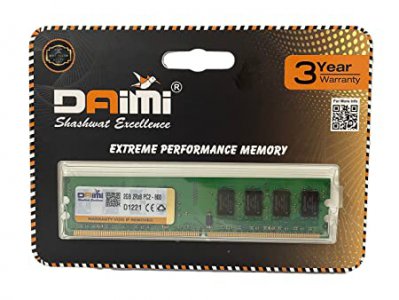 DAIMI 2GB DDR2 RAM for Desktop 800 MHz
