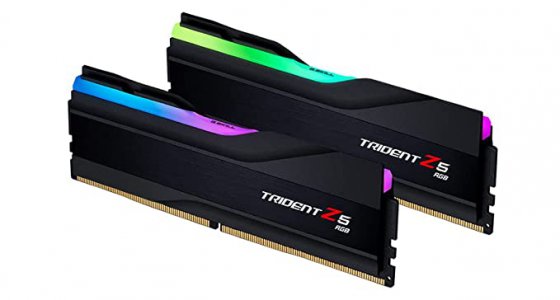 G.Skill Trident Z5 RGB 32GB ( 2 * 16GB) DDR5 5600 MHz CL36-36-36-89 1.20V Desktop Memory RAM - F5-5600J3636C16GX2-TZ5RK
