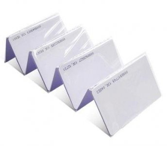 100 RFID Cards For Time Attendance Or Access Control System Having RFID
