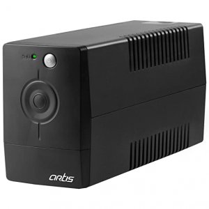 Artis PS-600VA 600VA Line Interactive UPS for Personal Computers , Desktop PCs, Laptops, Routers, Networking Devices and Gaming Consoles